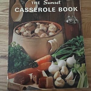 Vintage Sunset Casserole Cookbook Copyright 1965